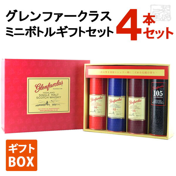 グレンファークラス ミニボトルセット 200ml 4本セット