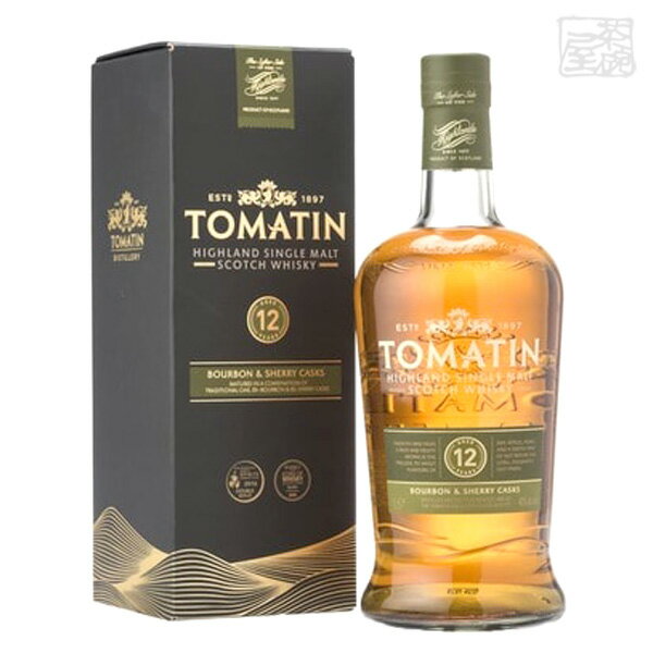 TOMATIN トマーティン 12年 43% 700ml 並行 シングルモルトスコッチウイスキー