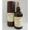 GLENFARCLAS グレンファークラス15年 並行 46% 700ml シングルモルトスコッチウイスキー