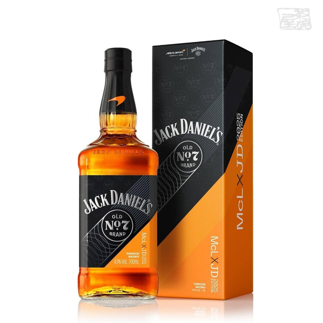 ジャックダニエル マクラーレン 2025 エディション 43% 700ml 正規 テネシーウイスキー バーボン ラベル