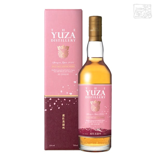 遊佐蒸溜所 YUZA シングルモルト ジャパニーズウイスキー スプリング・イン・ジャパン 2024 55% 700ml 日本ウイスキー