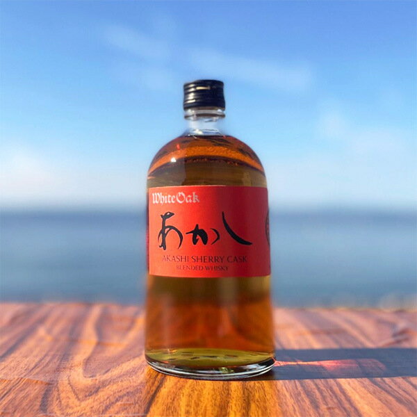 ホワイトオーク あかし シェリーカスク 46％ 500ml ブレンデッドウイスキー あかし 江井ヶ嶋 地ウイスキー