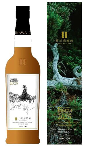 井川蒸溜所 シングルモルト デッサンシリーズ ファウナ 2025 53% 700ml Fauna シングルモルト ジャパニーズウイスキー 井川蒸溜所 シングルモルト デッサンシリーズ ファウナ 2025 53% 700ml Fauna シングルモルト ジャパニーズウイスキー