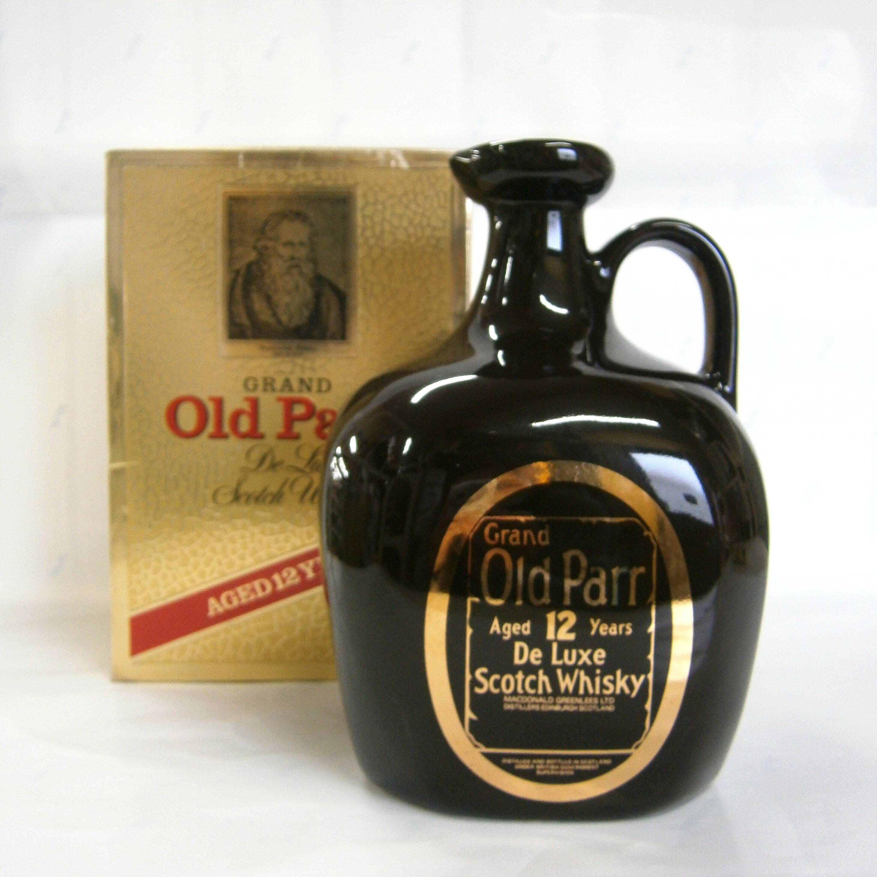 【送料無料】アウトレット オールドパー12年 デラックス 陶器ボトル 43度 750ml 約1500g スコッチウイ..