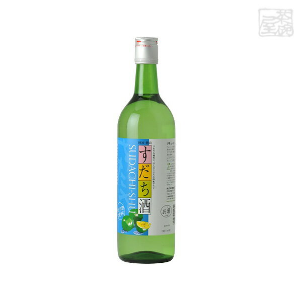 鳴門鯛 しゅムリエ すだち酒 8度 720ml＊6本 リキュール