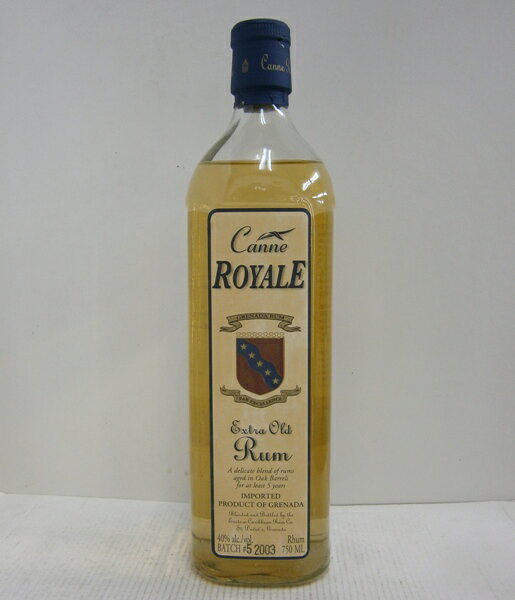 カンヌ ロワイヤル 40％ 750ml CANNE ROYALE