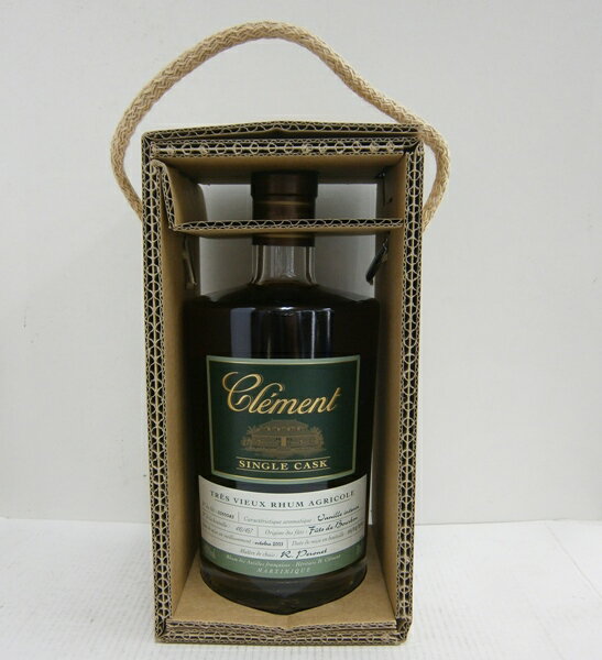 クレマン 8年シングルカスク ヴァニラ 42.8% 500ml CLEMENT SINGLE CASK VANILLA INTENSE