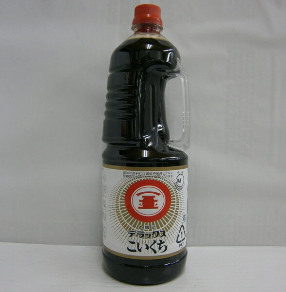 マルキン 本醸造 デラックス こいくち 1800ml ペットボトル【賞味期限2026年4月15日以降】