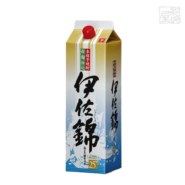 白麹仕込伊佐錦パック25度1800ml6本(1ケース)大口酒造焼酎芋