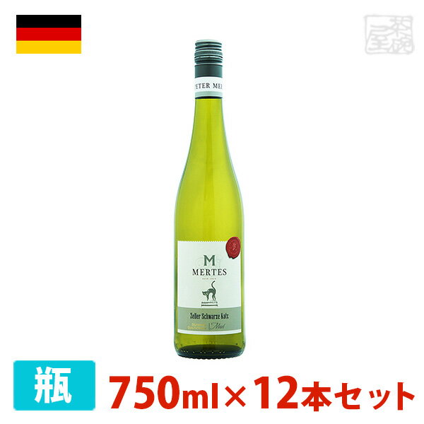 【送料無料】ペーター メルテス ツェラー シュヴァルツェ カッツ 750ml 12本セット 白ワイン やや甘口 ドイツ