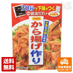 日本食研 夕食の主役になる から揚げ作り 128g x10 セット 【送料無料 同梱不可 別倉庫直送】