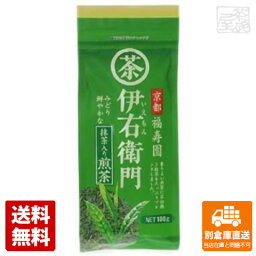 福寿園 伊右衛門 抹茶入り煎茶 100g x12 セット 【送料無料 同梱不可 別倉庫直送】