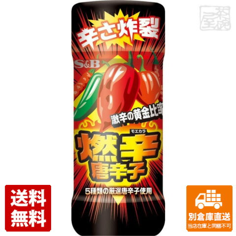 S＆B 燃辛唐辛子 45g x5個 【送料無料 同梱不可 別倉庫直送】のサムネイル