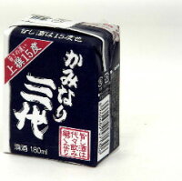 京姫酒造 かみなり三代 パック 180ml x5 【送料無料 同梱不可 別倉庫直送】