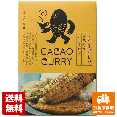 GOOD NATURE MARKET とうもろこしまろやかカカオカレー 180g x 10 【送料無料 同梱不可 別倉庫直送】