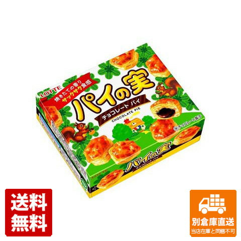 ロッテ パイの実 73g x 10 【送料無料 同梱不可 別倉庫直送】