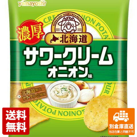 山芳製菓 ポテトチップス 北海道サワークリームオニオン 47g x 12袋 【送料無料 同梱不可 別倉庫直送】のサムネイル