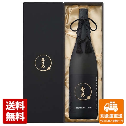 玉乃光酒造 清酒 玉乃光 純米大吟醸 BlackLabel 1800ml 1本 【送料込み 同梱不可 蔵元直送】