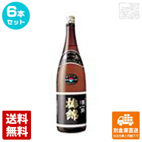 梅錦山川 梅錦 純米吟醸 原酒「酒一筋」 1.8L 6本セット 【送料込み 同梱不可 蔵元直送】