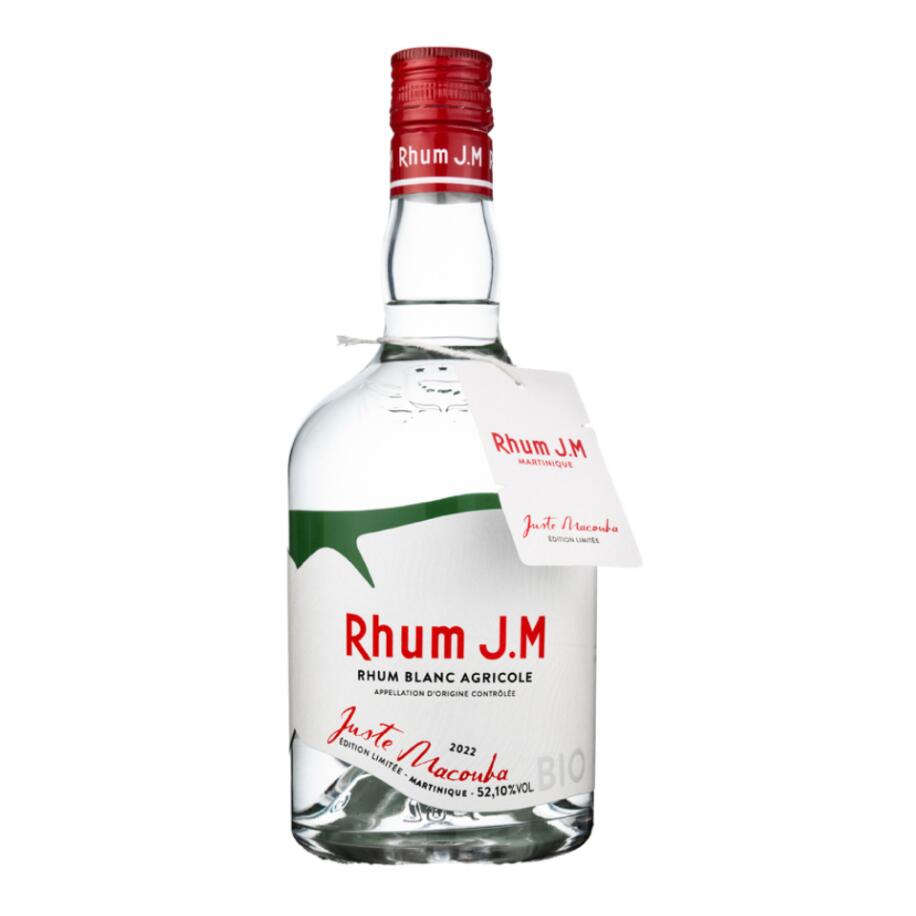 JMラム(ラムJM)ブランビオ(オーガニック) ジュストマクーバ 52.1% 700ml 正規 アグリコール マルティニーク島産 ラム