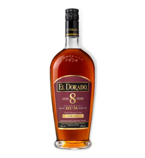 エル ドラド デメラララム 8年 並行 40% 700ml ガイアナ産のラム酒 エル ドラド デメラララム 8年 並行 40% 700ml ガイアナ産のラム酒
