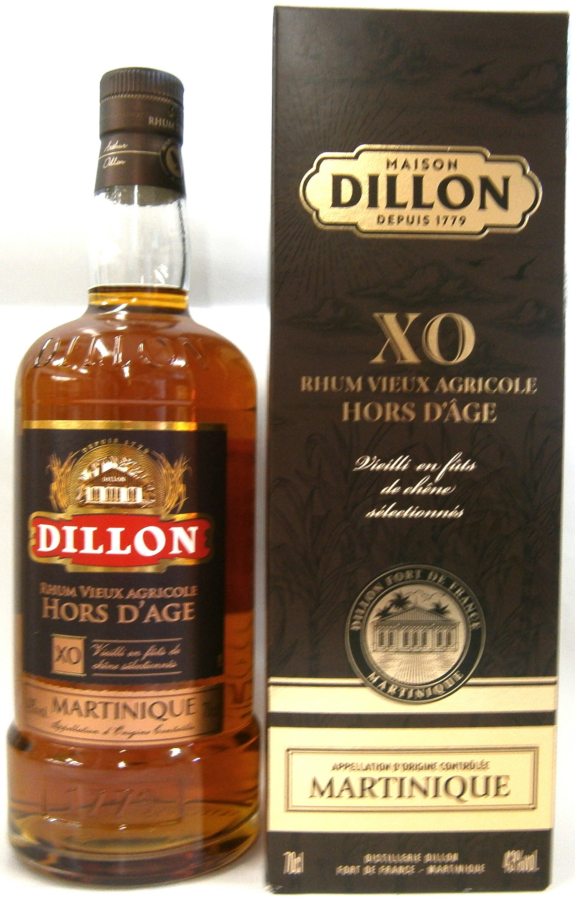 ディロン オルダージュ XO 43% 700ml 並行 マルティニーク アグリコールラム