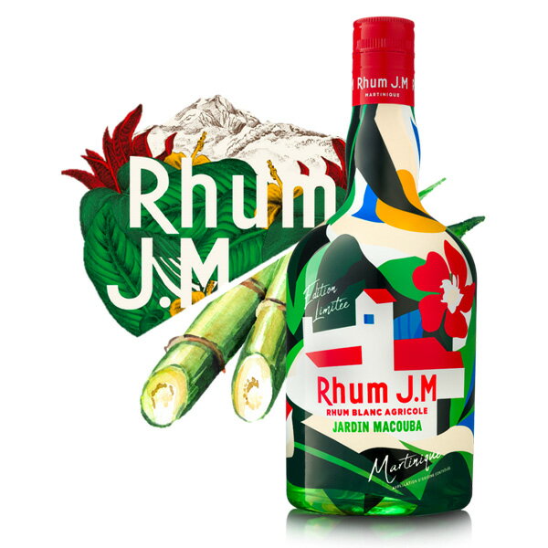 JMラム (ラムJM) ブラン ジャルダン マクバ 53.4% 700ml 正規 アグリコールラム マルティニーク島産 J.M マクーバ ホワイト