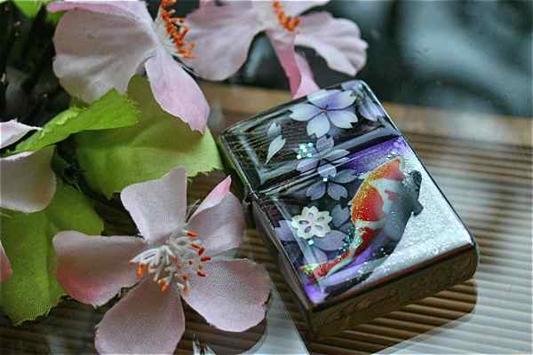 オリジナル zippo 【名入れ】和柄zippo「矢」匠の技！桜色限定ジッポ！職人の手作り！オリジナル和風ライター！ギフト&プレゼント&自分のご褒美！