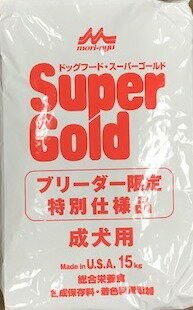 【6/1は抽選でポイント100％＋最大400円クーポン有】スーパーゴールド チキンプラス 成犬用 15kg【ドッグフード】【正規品】