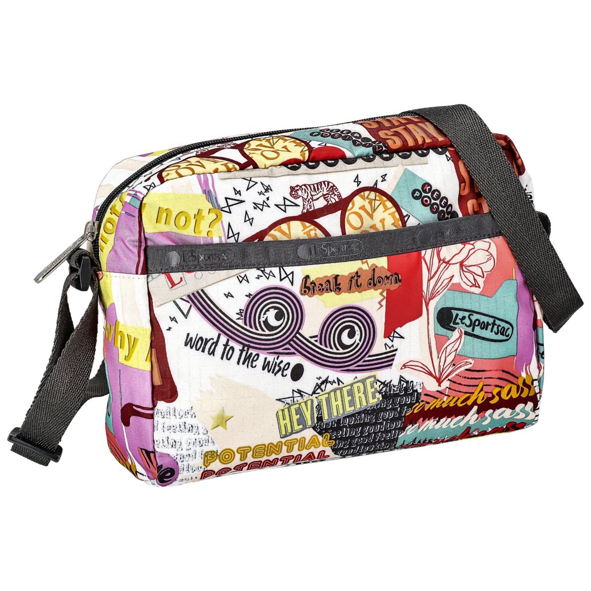 レスポートサック　ポシェット レスポートサック LeSportsac バック 斜めがけバッグ ショルダーバッグ 2434 F543 DANIELLA CROSSBODY ダニエラ クロスボディ STAY GOLDEN マルチカラー