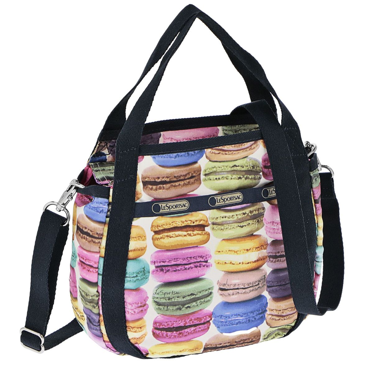 レスポートサック LeSportsac バッグ ハンドバッグ ミニ ショルダーバッグ 斜めがけバッグ 8056 D564 SMALL JENNI スモールジェニー MACAROONS マルチカラー