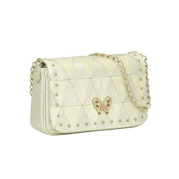 ※アウトレット※ ANNA SUI アナスイ バッグ 人気 レディースショルダーバッグ ハンドバッグ ポシェット ストラップ チェーン バタフライ 人気 ブラン...