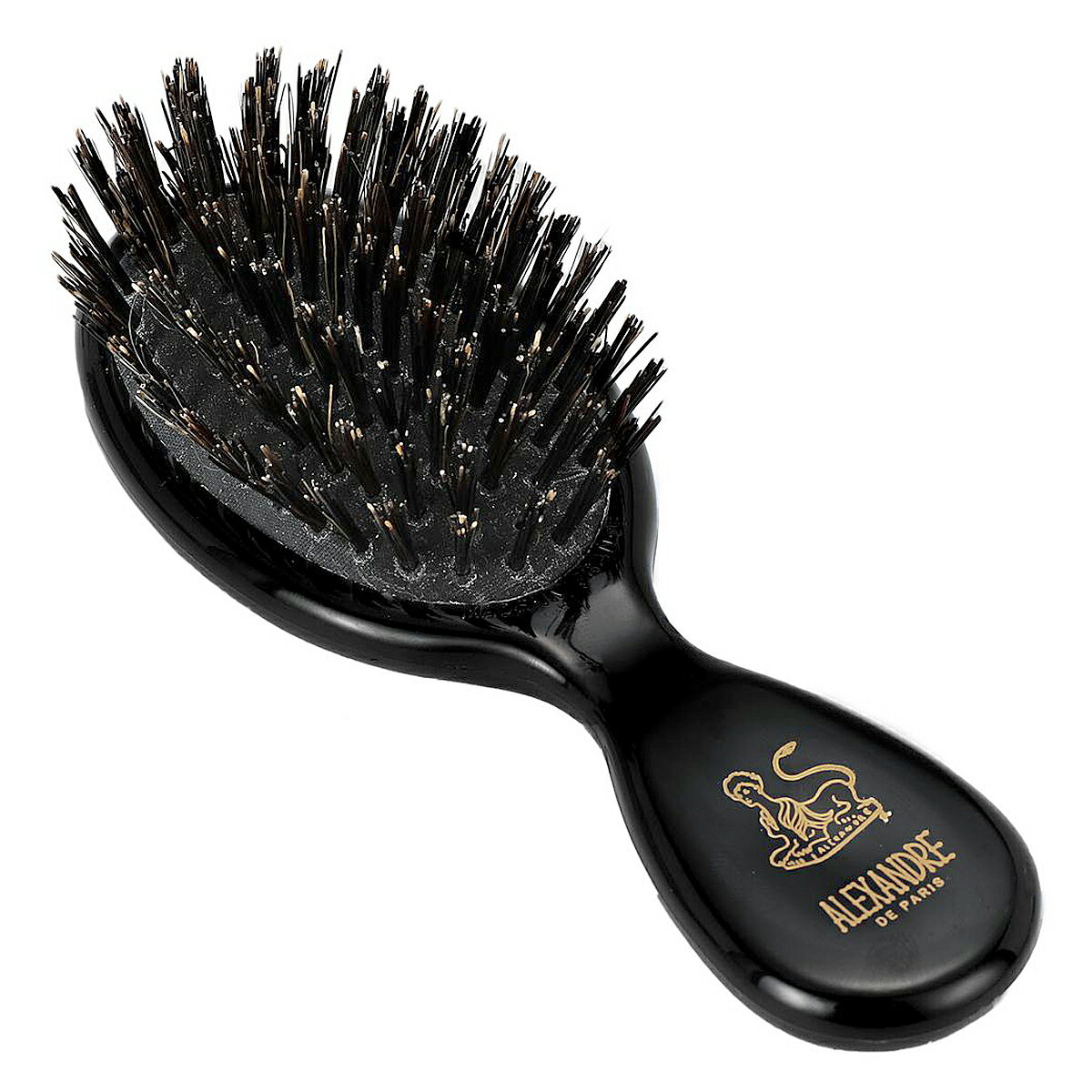 アレクサンドルドゥパリ ヘアブラシ アレクサンドル ドゥ パリ ALEXANDRE DE PARIS ヘアアクセサリー LA RAVISSANTE HANDBAG BRUSH 14CM ラヴィサント ハンドバッグ ヘア ブラシ NBRS-50044 N NOIR ブラック