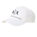 アルマーニエクスチェンジ ARMANI EXCHANGE キャップ 954039 CC513 00010 帽子 ベースボールキャップ ホワイト