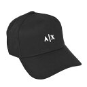 アルマーニエクスチェンジ A/X ARMANI EXCHANGE 帽子 954112 CC571 00121 キャップ ベースボールキャップ ブラック