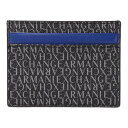 アルマーニエクスチェンジ ARMANI EXCHANGE カードケース 薄型 958053 CC831 00020 ブラック+ブルー