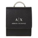 アルマーニエクスチェンジ ARMANI EXCHANGE イヤホンケース 958438 CC845 00020 AIRPODS CASE エアーポッズ ケース AirPods 第2世代 第1世代兼用ケース ブラック