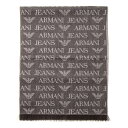 アルマーニ アルマーニジーンズ ARMANI JEANS マフラー 934504 CD786 00152 メンズ ウール混紡 ストール スカーフ ブラウン＋ベージュ