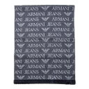 アルマーニ アルマーニジーンズ ARMANI JEANS マフラー 934504 CD786 00635 メンズ ウール混紡 ストール スカーフ ブルー