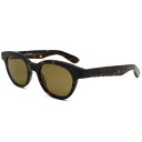 アレキサンダーマックイーン Alexander McQueen サングラス AM0383S-003 メンズ レディース ハバナ+ブラウン