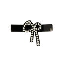 アレクサンドル ドゥ パリ ALEXANDRE DE PARIS ヘアアクセサリー バレッタ AA6 17818 03 N NOIR PERLE ATTITUD...