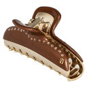 アレクサンドル ドゥ パリ ALEXANDRE DE PARIS クリップ ICCL-12832-03 BRW X4 PINCES VENDOME ヴァンドーム...