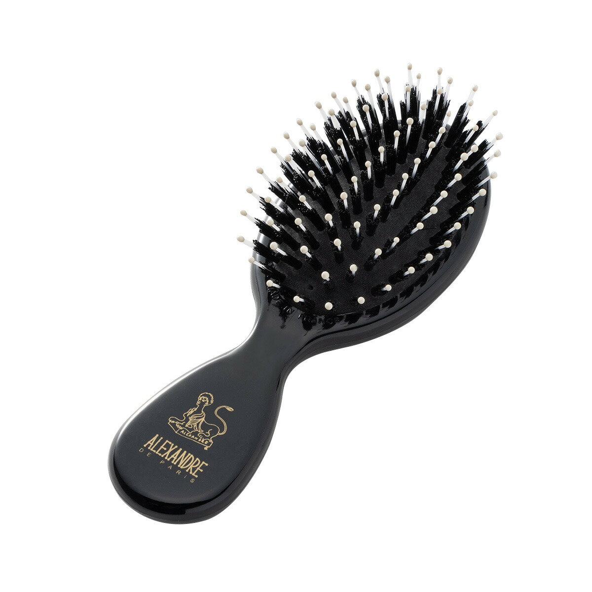 アレクサンドルドゥパリ ヘアブラシ アレクサンドル ドゥ パリ ALEXANDRE DE PARIS ヘアブラシ NBRS 50045 BLKN HAIR BRUSH ナイロン毛 くし 櫛 ミニブラシ レディース ブラック