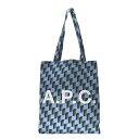 アーペーセー A.P.C. バッグ トートバッグ 肩掛けバッグ M61442 COEXB IAB LOU TOTE LIGHT BLUE ブルー系