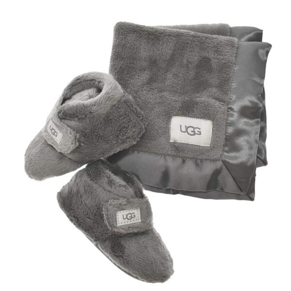 アグ UGG ベビーギフト ブランケット 靴 セット 10948231 2/3 4/5 I BIXBEE AND LOVEY CHARCOAL グレー系