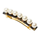 【楽天スーパーSALE対象商品】アレクサンドル ドゥ パリ ALEXANDRE DE PARIS ヘアアクセサリー バレッタ AA8 16919 03 W TO...