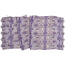 アナスイ ANNA SUI ストール ショール コットン 綿 刺繍 62056 01 25 100 レディース パープル系マルチ