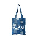 アーペーセー A.P.C. バッグ トートバッグ エコバッグ ブックバッグ M61442 COGWH IAL レディース メンズ WASHED INDIGO ブ...