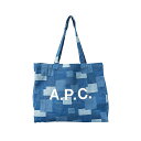 アーペーセー A.P.C. バッグ トートバッグ エコバッグ ブックバッグ M61443 COGWH IAL レディース メンズ WASHED INDIGO ブ...