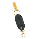 イルビゾンテ イルビゾンテ IL BISONTE キーリング C0434 153 COWHIDE KEYRING BLACK キーホルダー 本革 ブラック 黒 メンズ 男性 レディース 女性 クリスマスプレゼント ギフト 新品